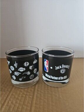 Jack Daniel's NBA Official Partner Glass Set